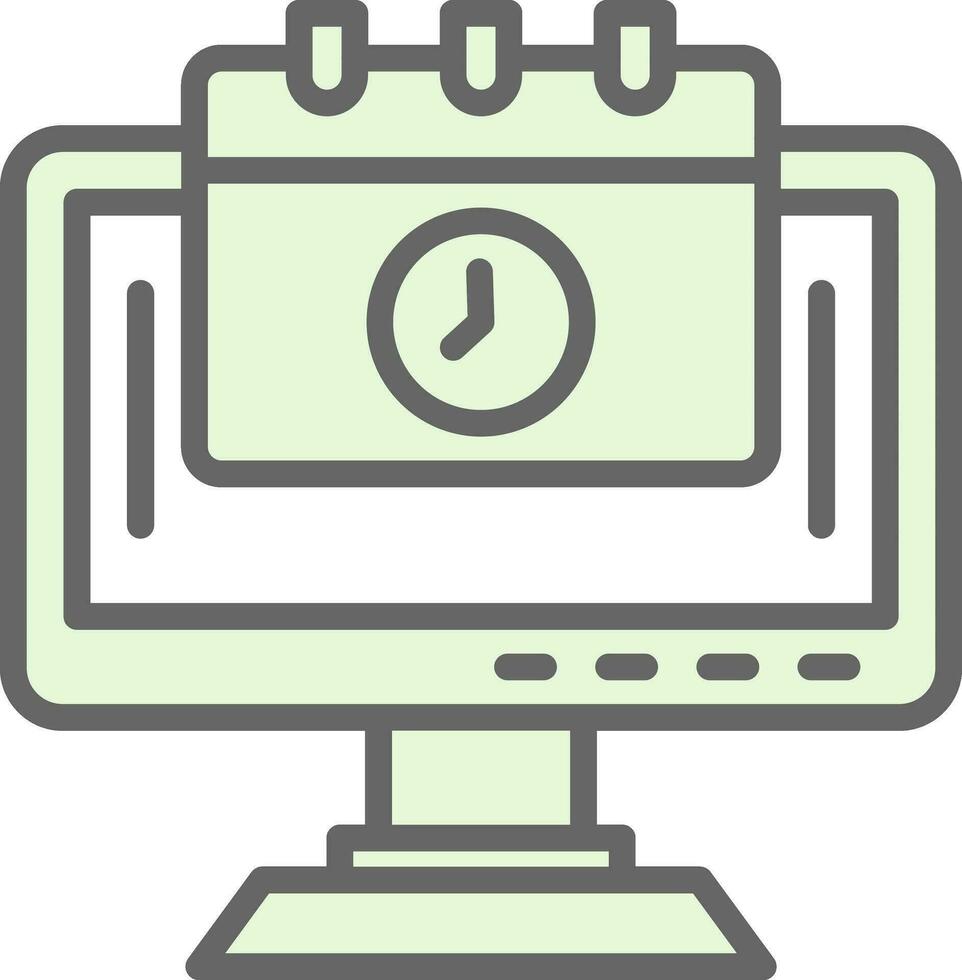 Schedule Vector Icon Design