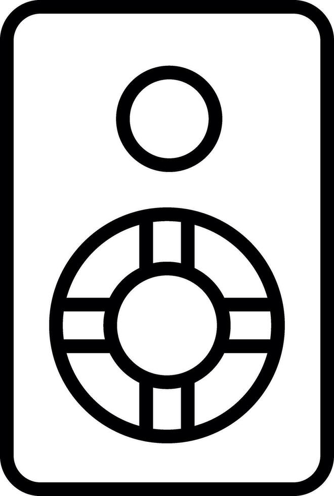 Audio system Vector Icon Design