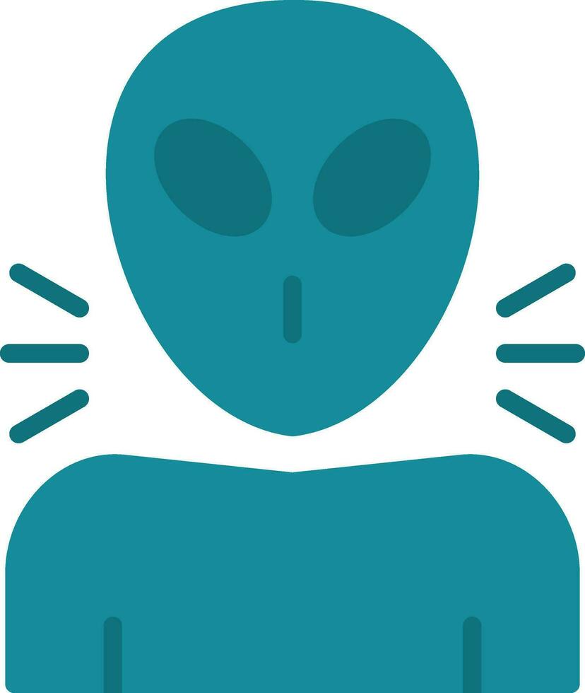 Alien Vector Icon Design