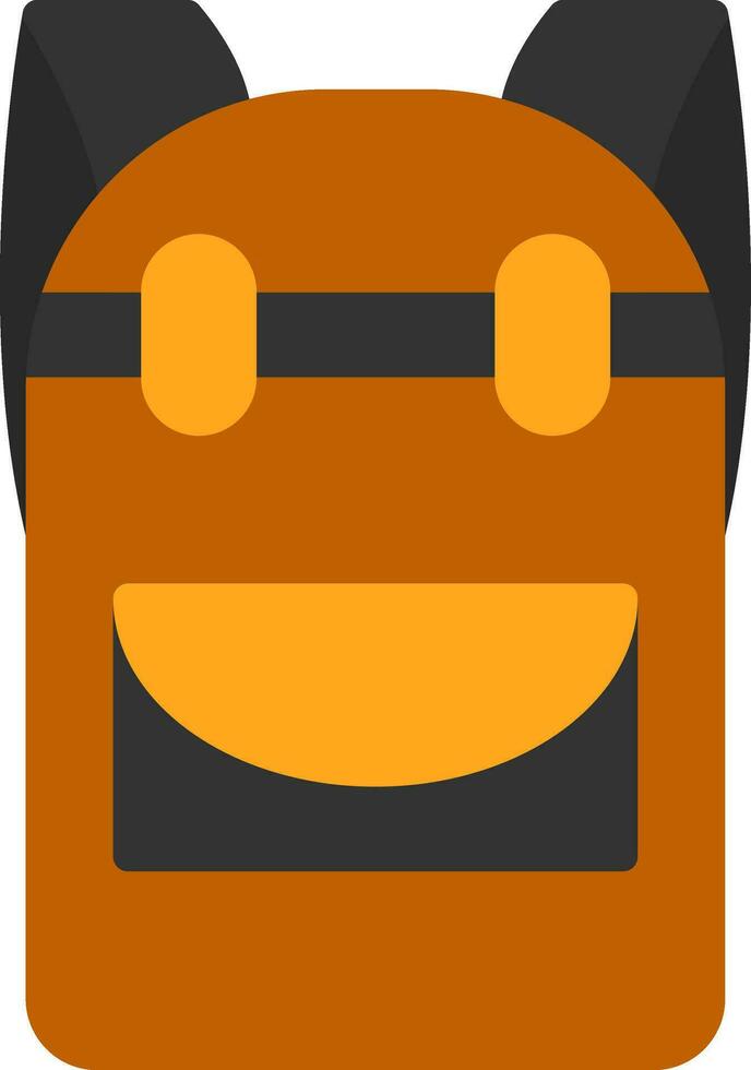 Backpack Vector Icon Design