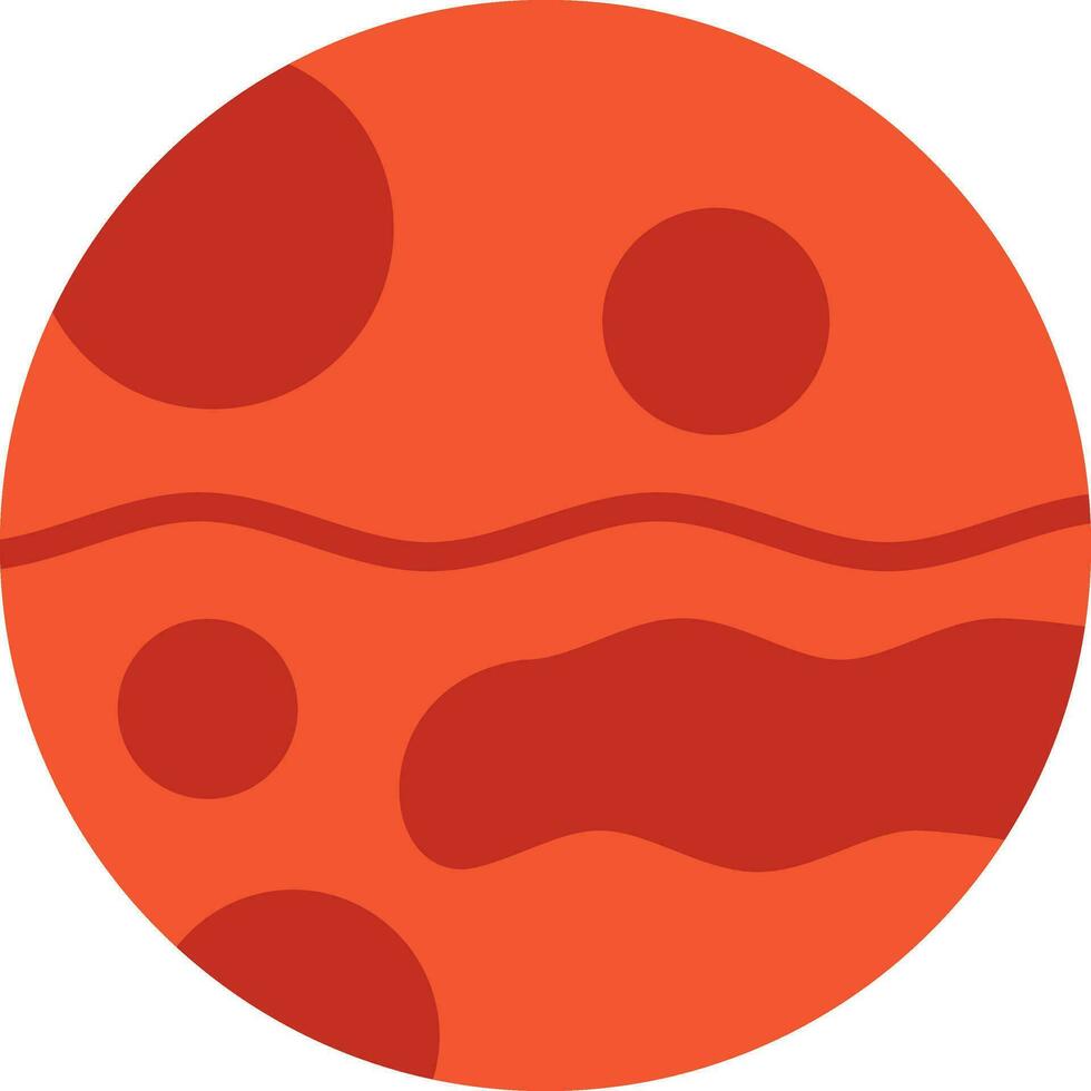 Mars Vector Icon Design