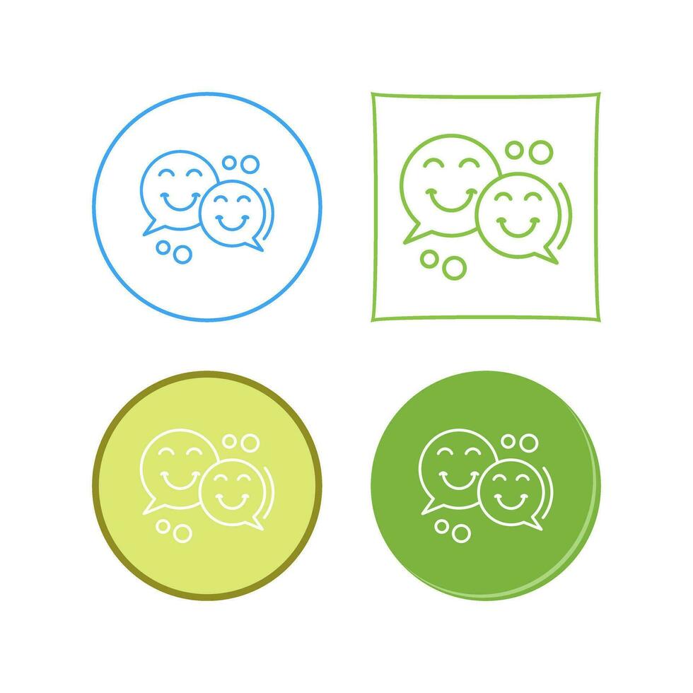 Chatting Vector Icon