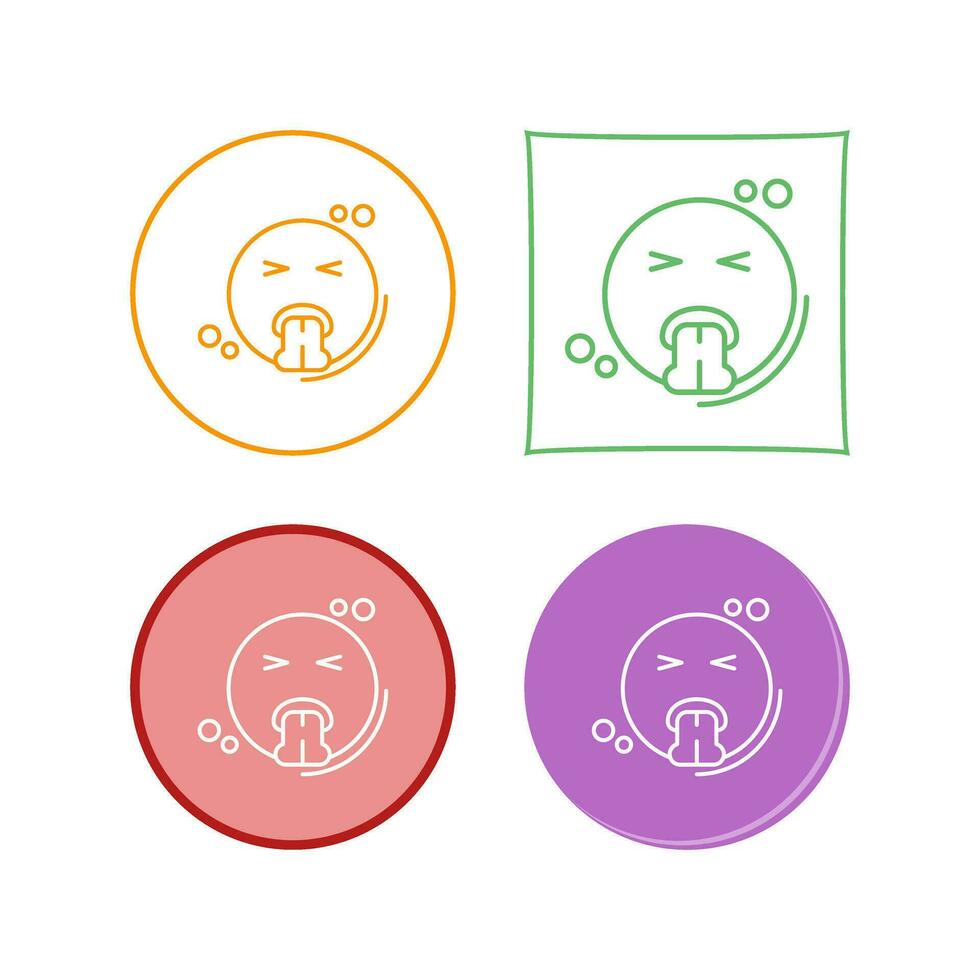Vomit Vector Icon