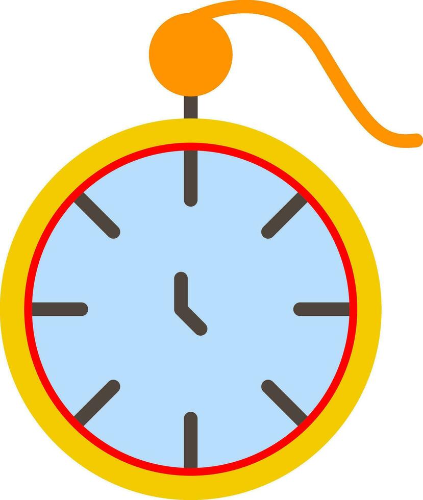 Pocket watch Vector Icon Design