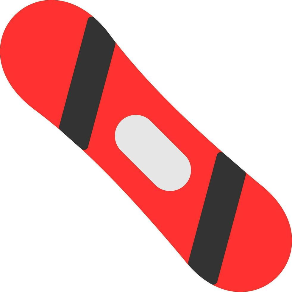 Snowboard Vector Icon Design