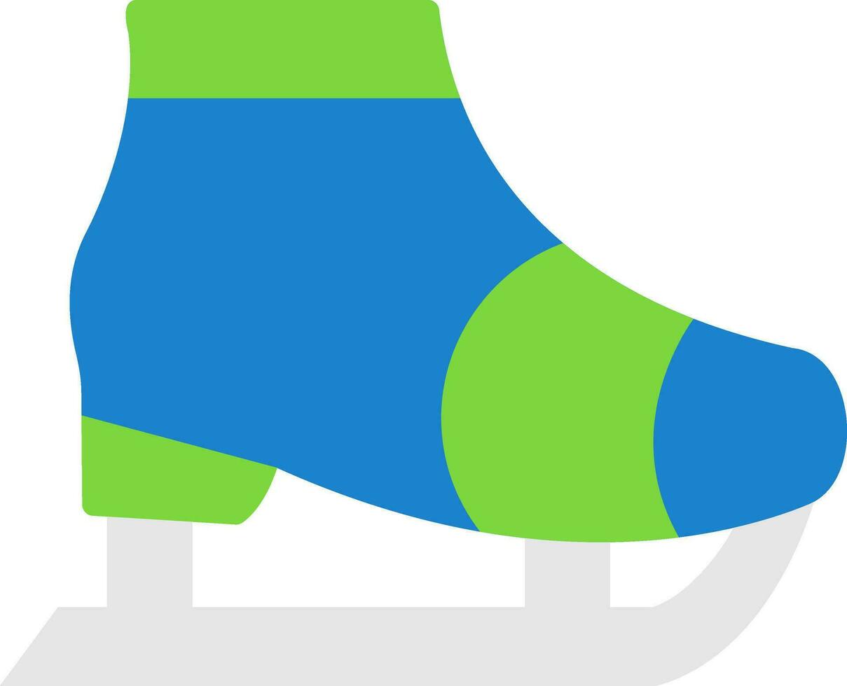 Ice skate Vector Icon Design