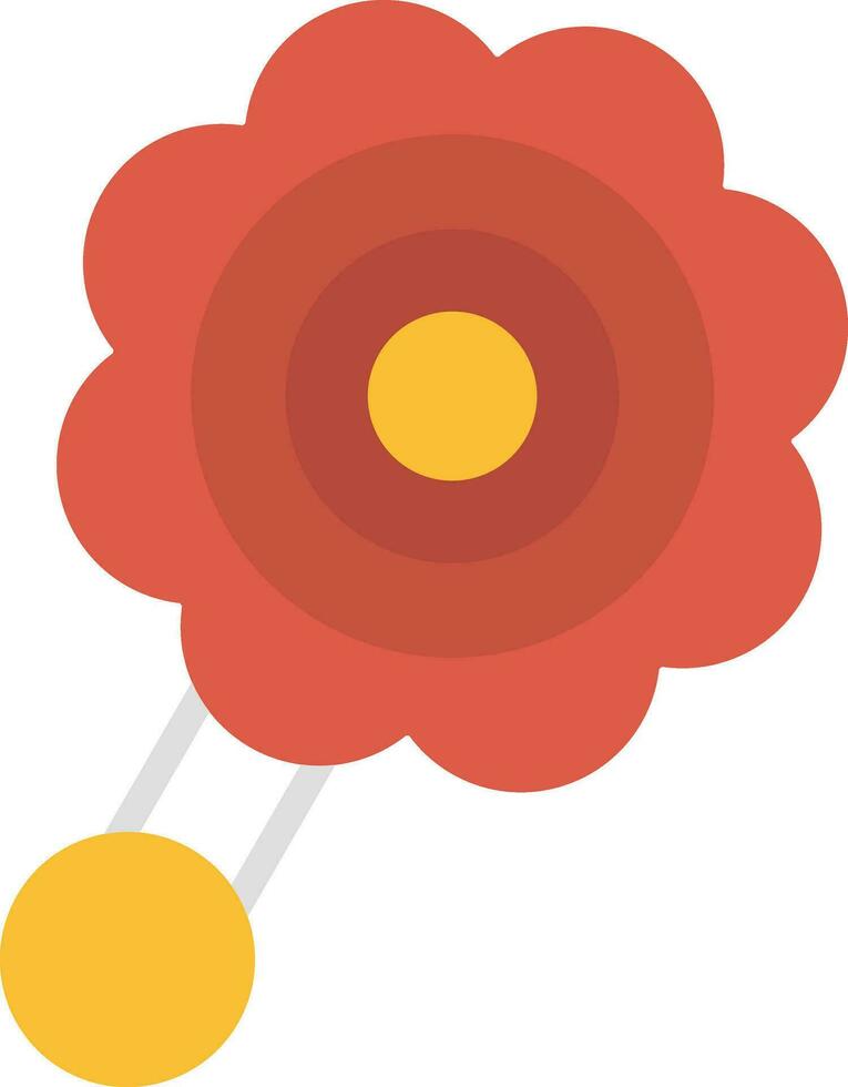 Brooch Vector Icon Design