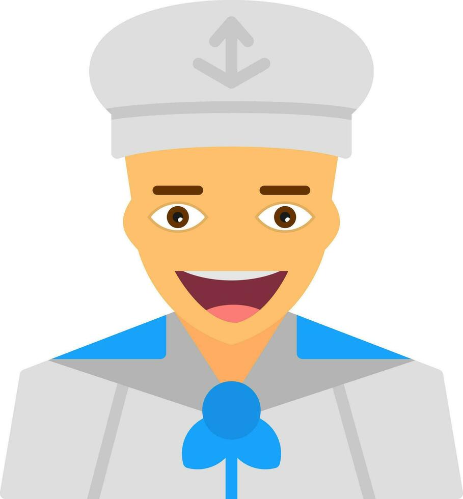 Sailor Vector Icon Design