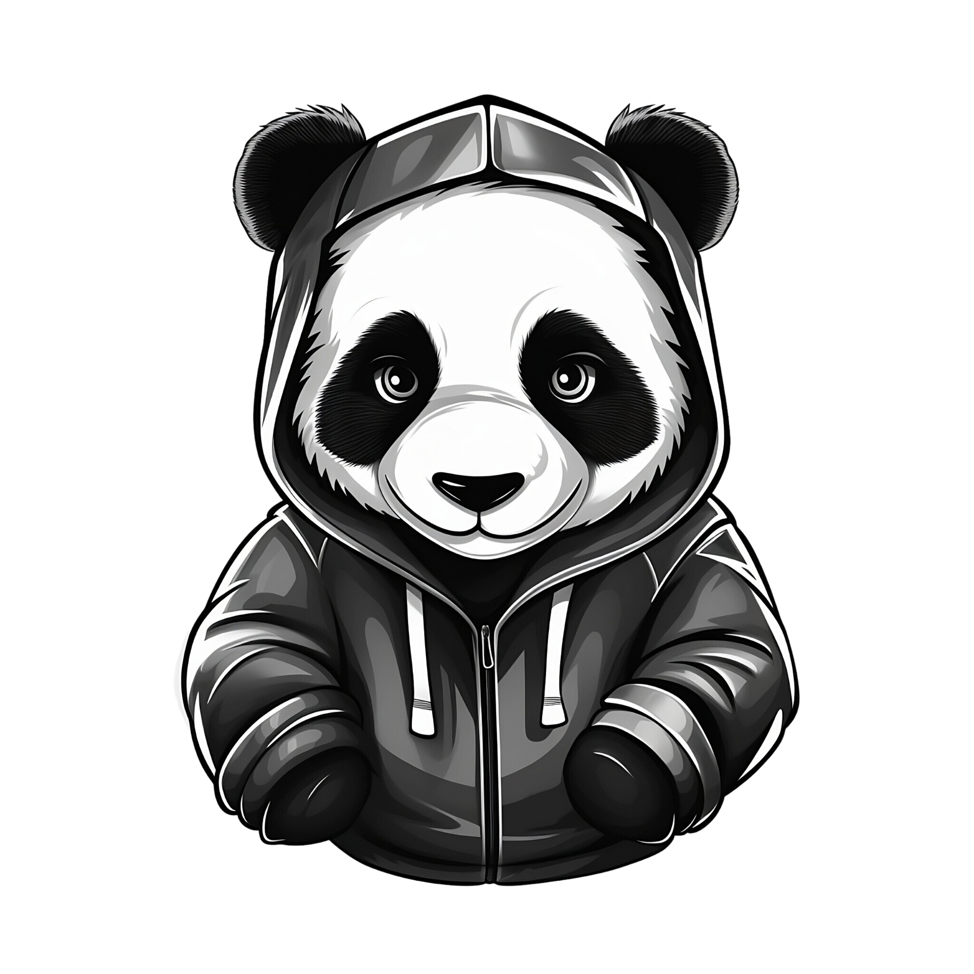 Panda bear PNG Designs for T Shirt & Merch