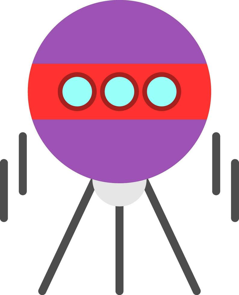 Sputnik Vector Icon Design