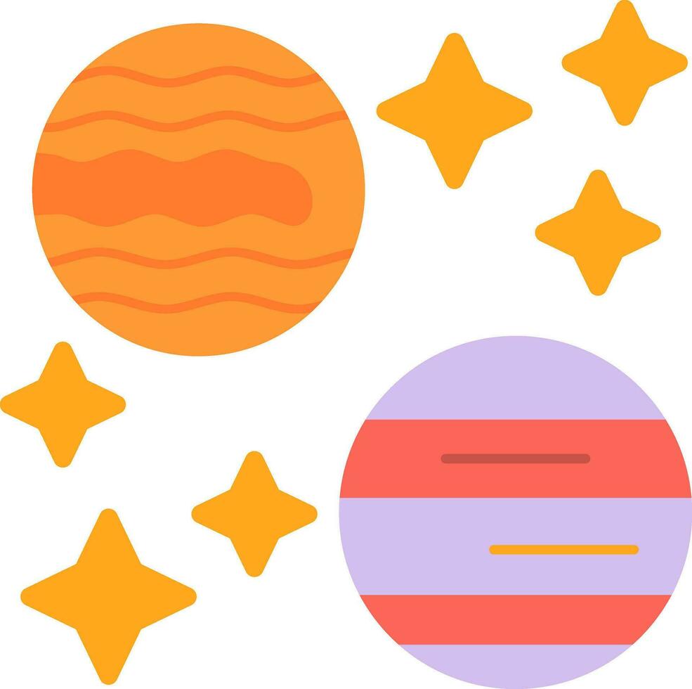 Space Vector Icon Design