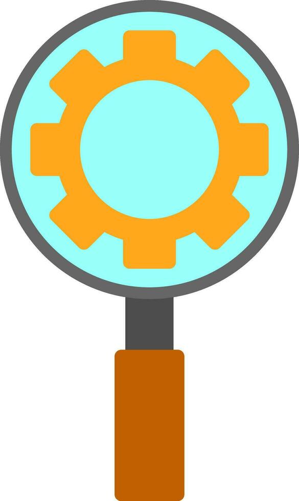 Magnifying glass Vector Icon Design