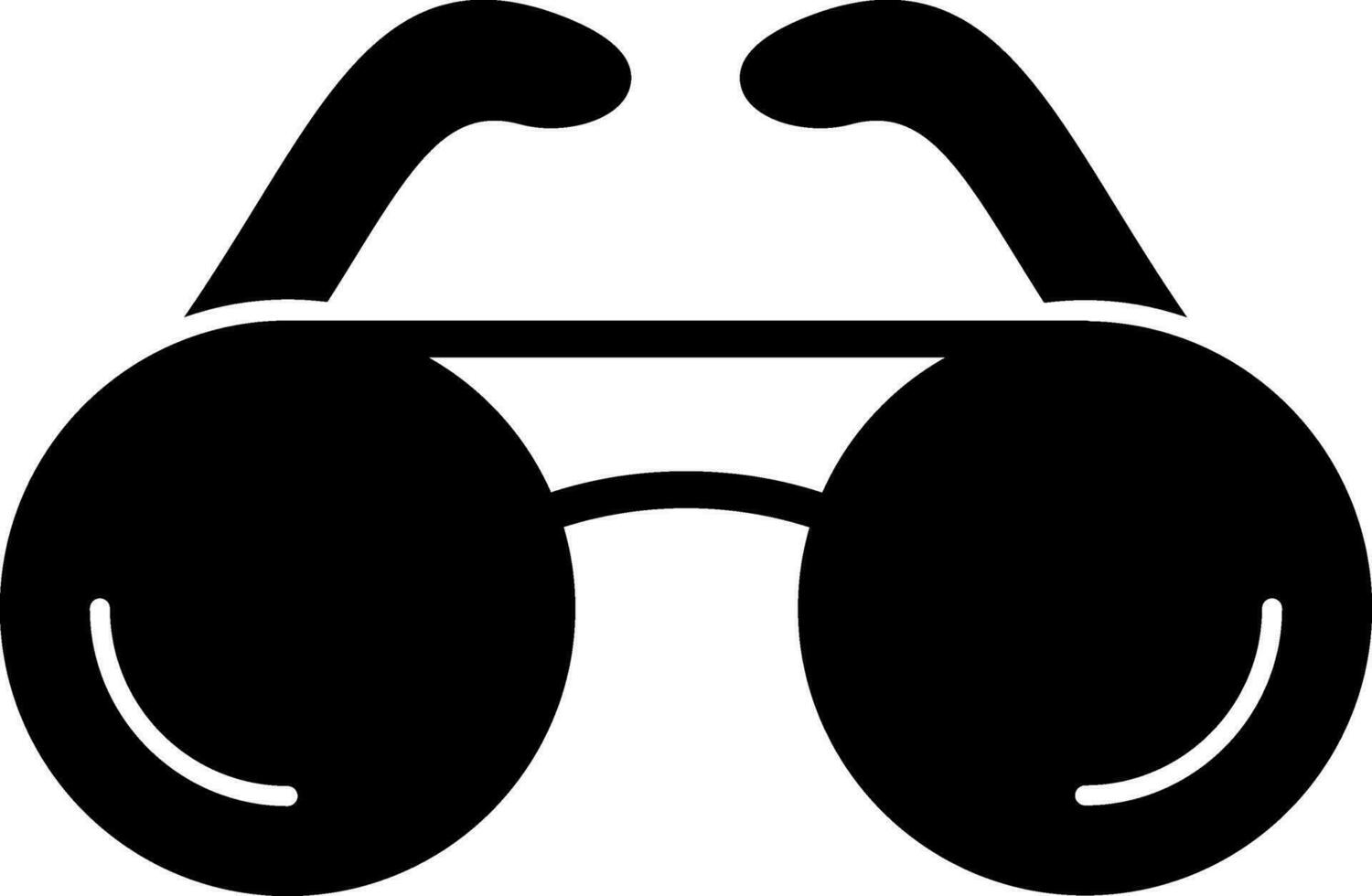 diseño de icono de vector de gafas