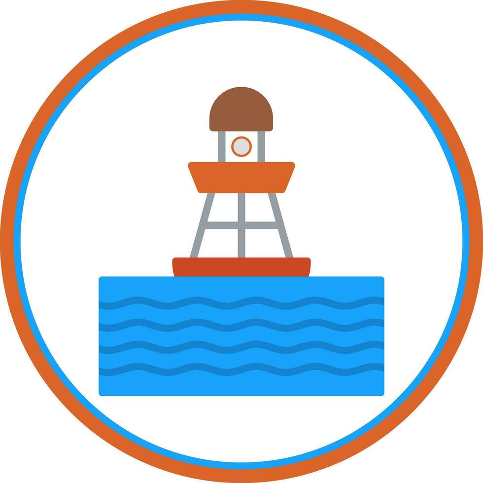 Buoy Vector Icon Design