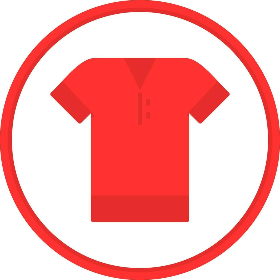 diseño de icono de vector de camisa