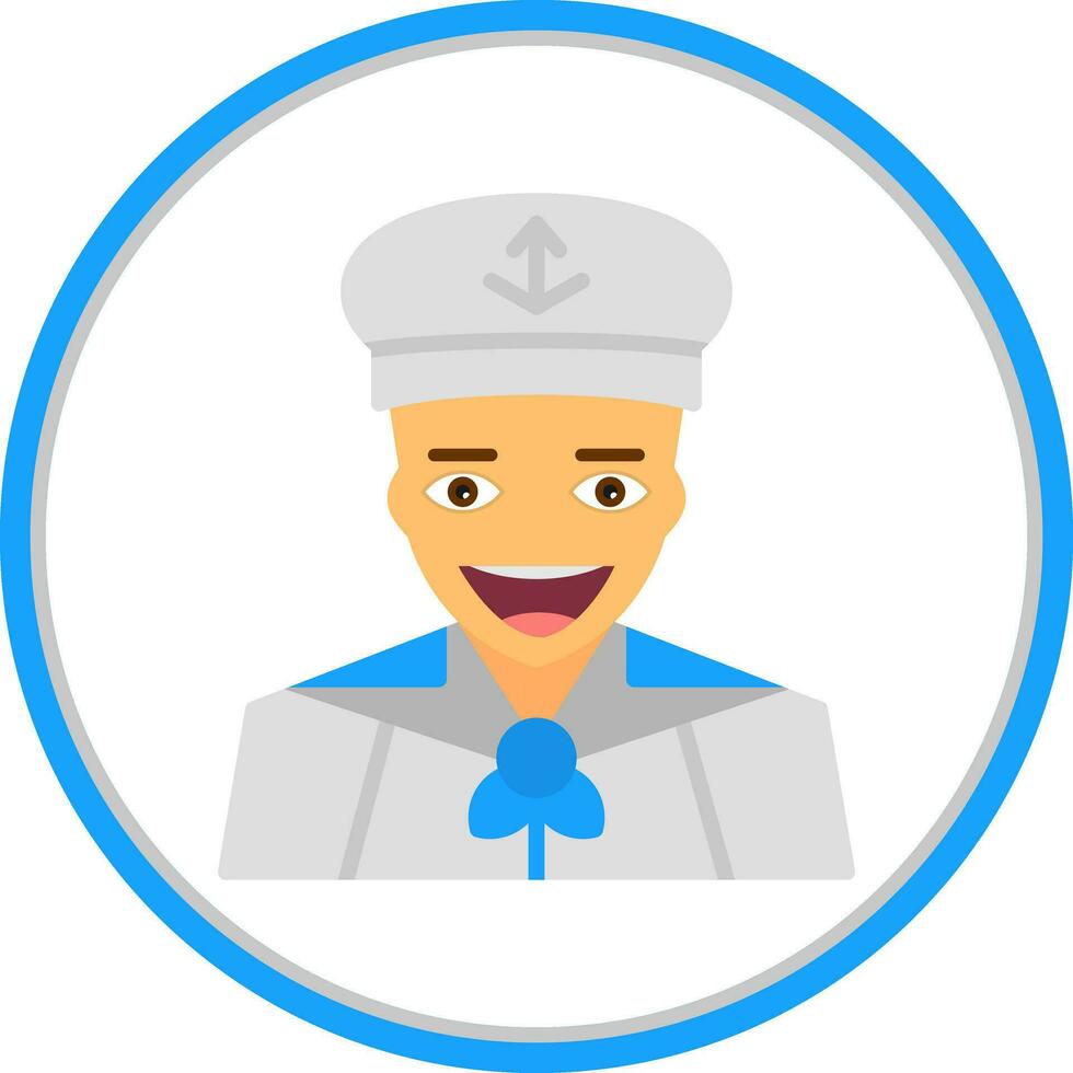 Sailor Vector Icon Design