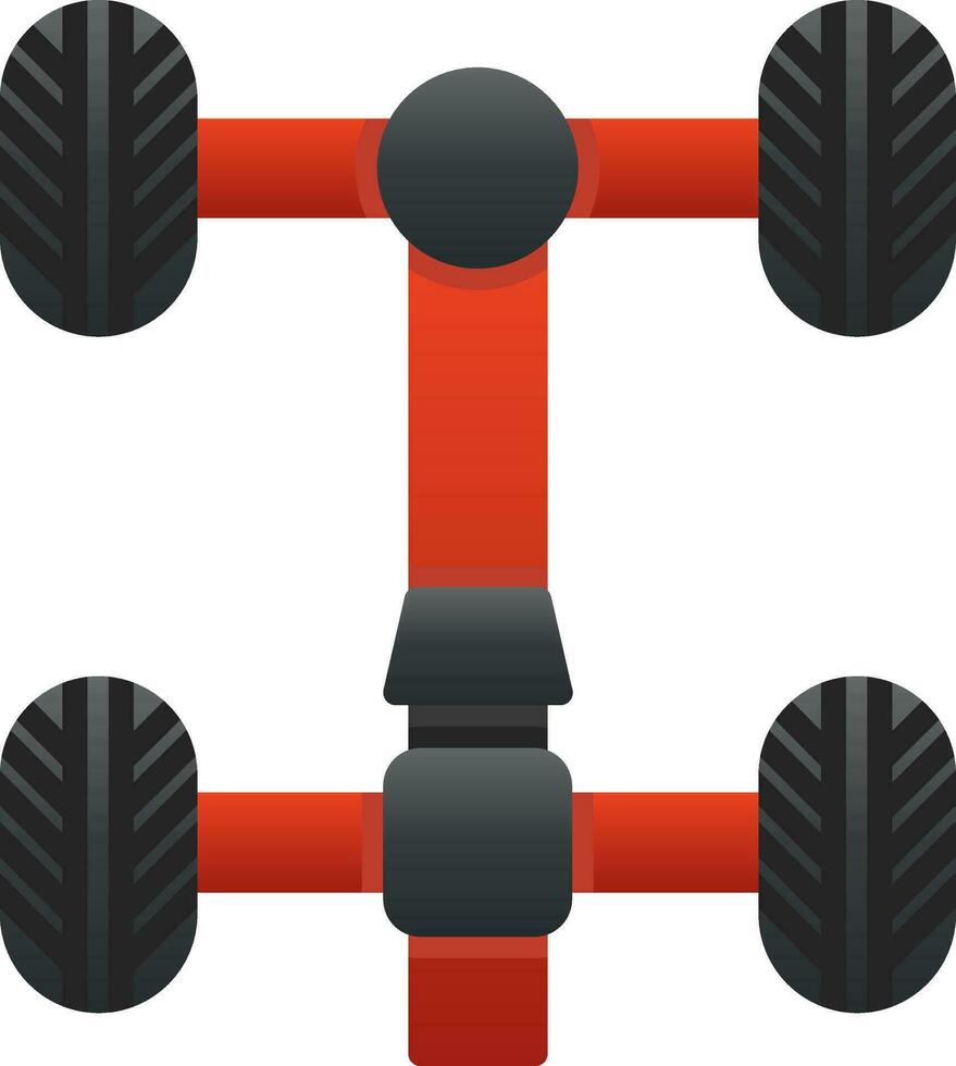 Chassis Vector Icon Design