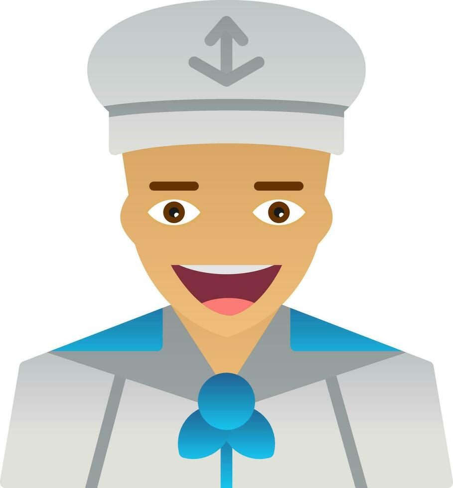 Sailor Vector Icon Design
