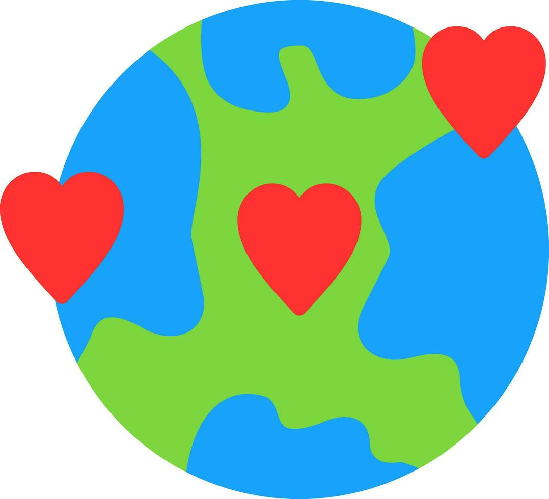 Mother earth day Vector Icon Design