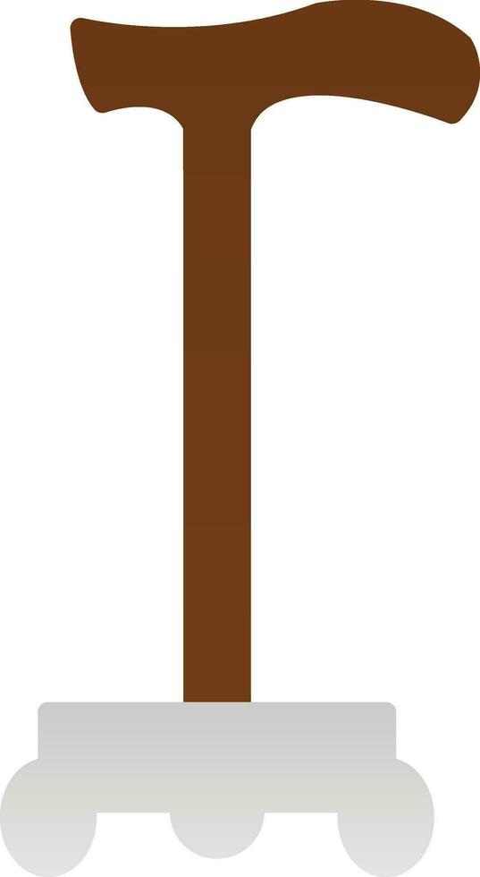 Walking stick Vector Icon Design