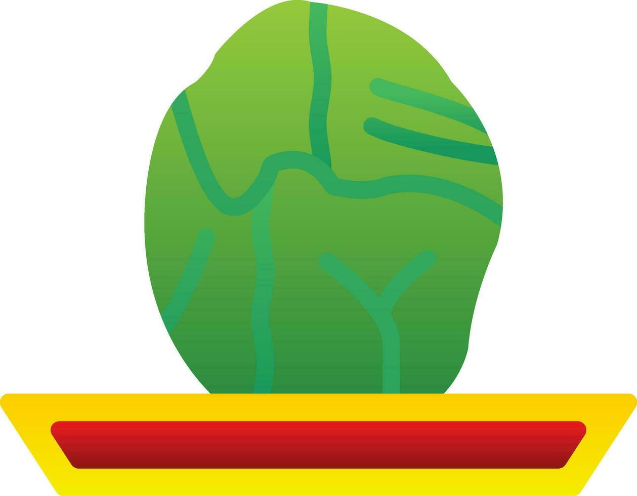 Brussels sprouts Vector Icon Design