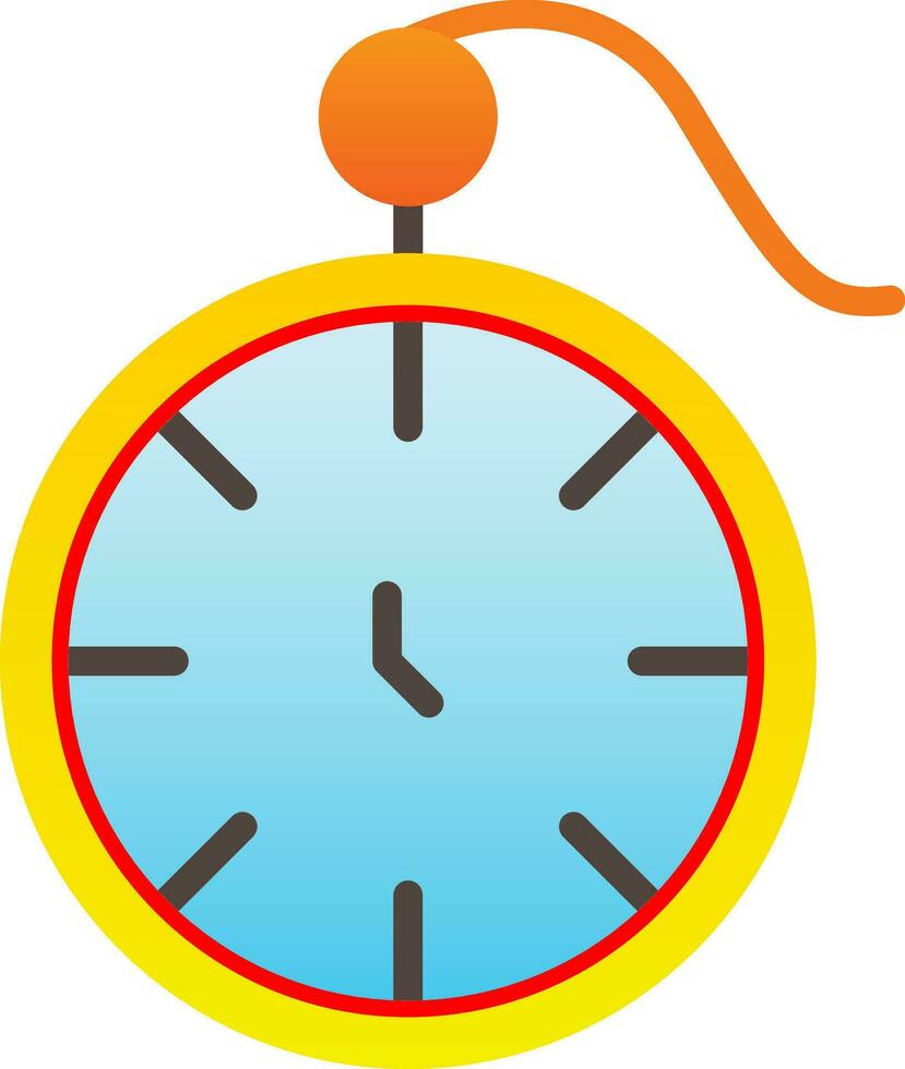 Pocket watch Vector Icon Design