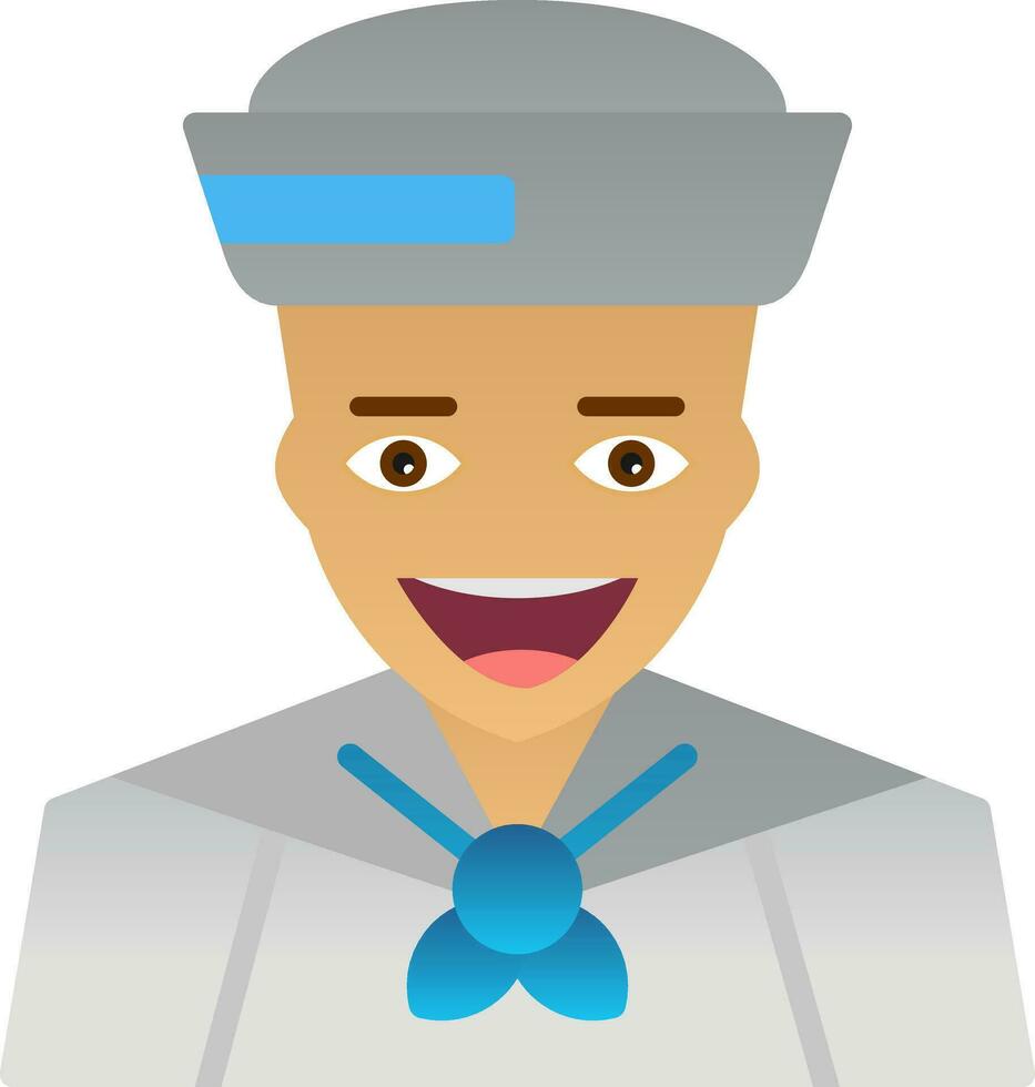 Sailor Vector Icon Design