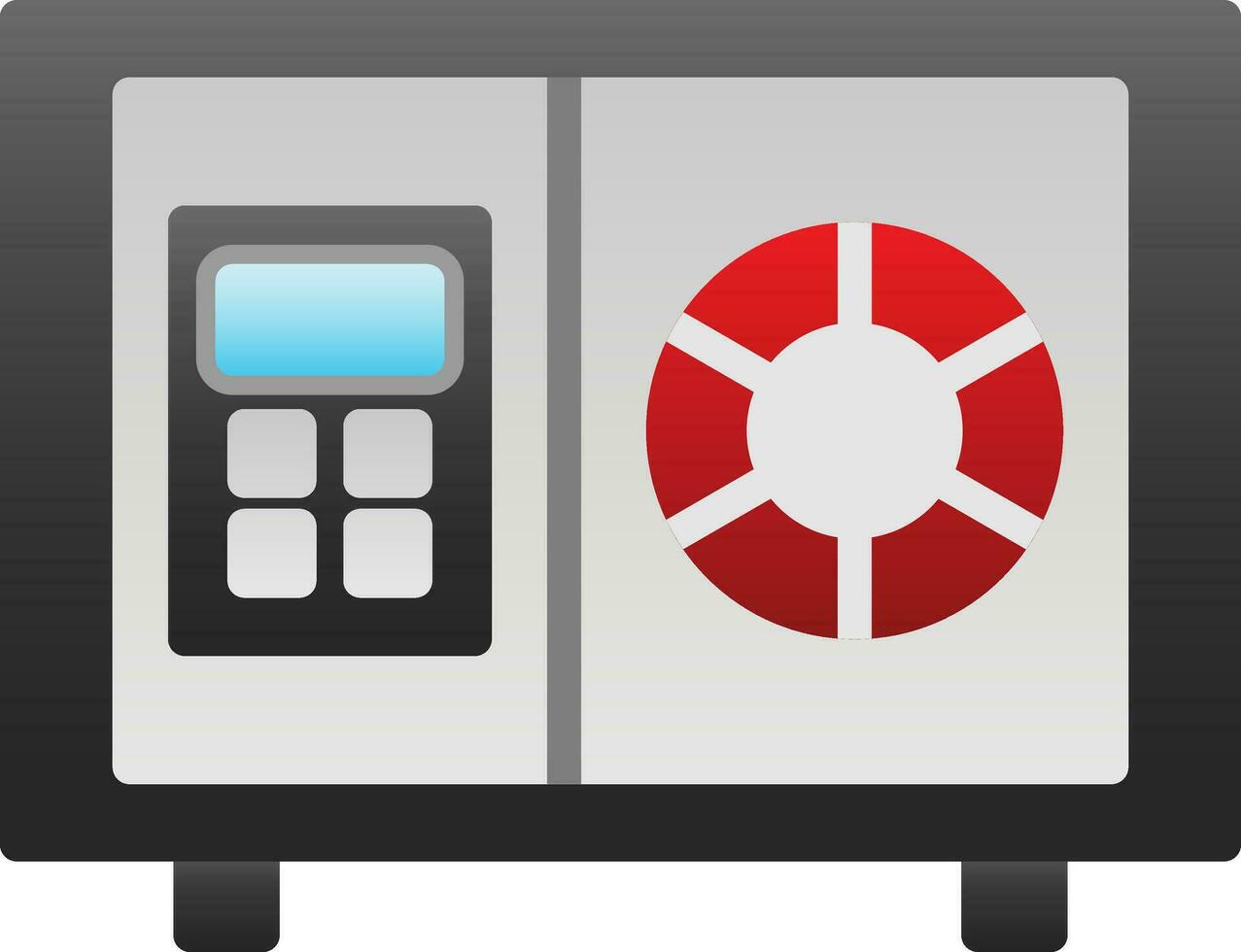 Safe box Vector Icon Design