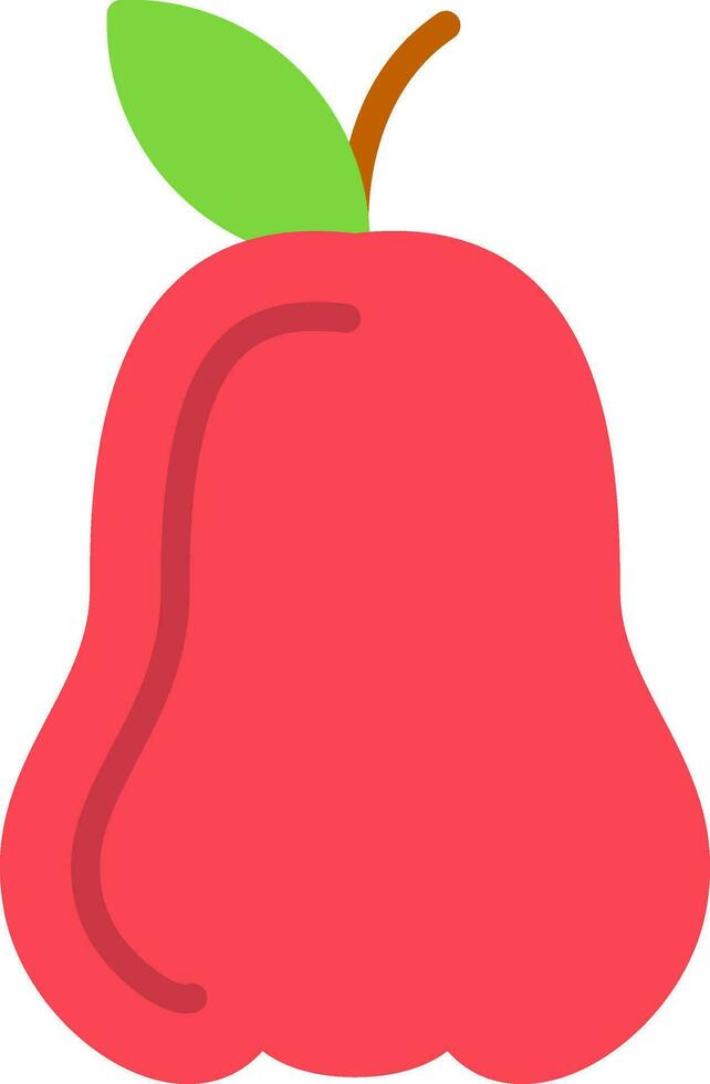 Rose apple Vector Icon Design