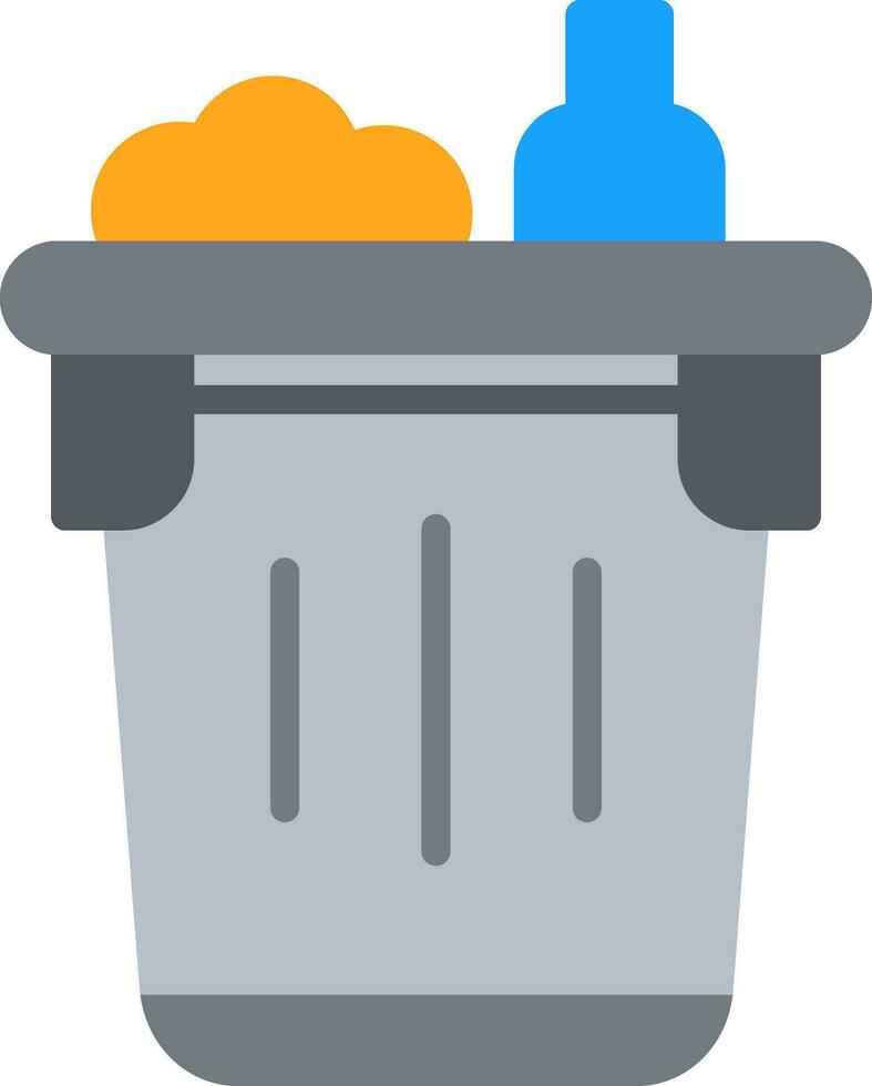 diseño de icono de vector de basura