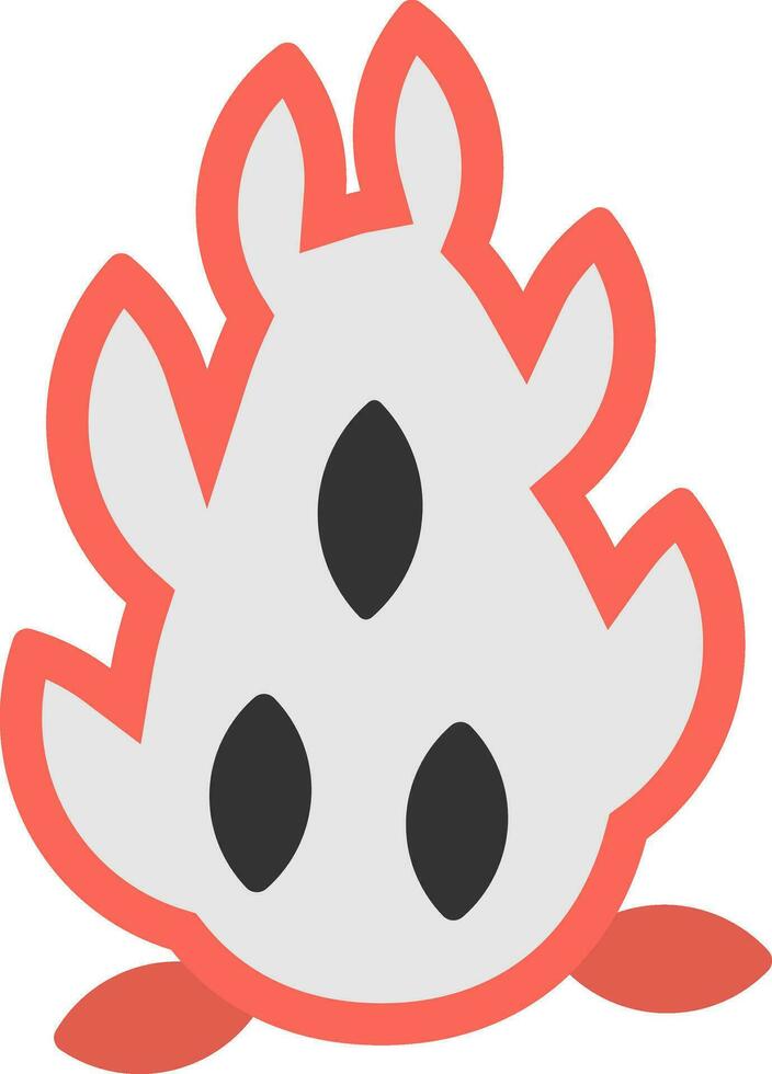 pitaya vector icono diseño