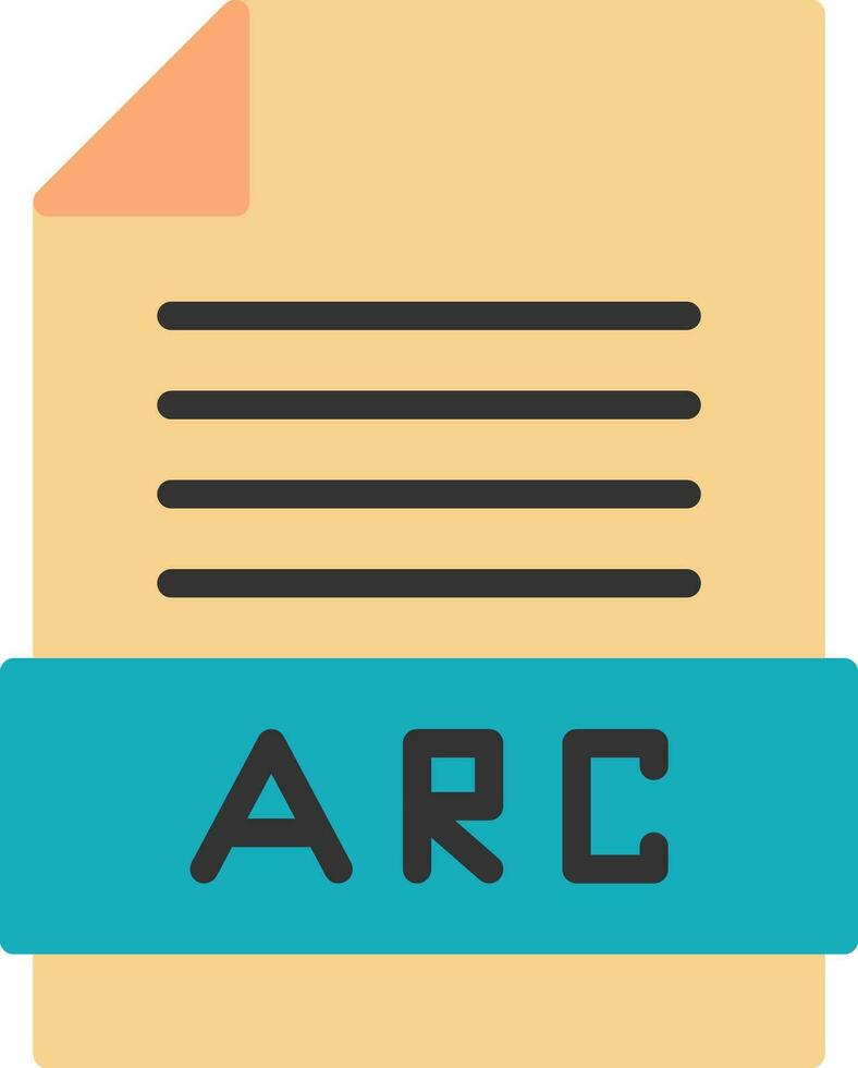 Arc Vector Icon Design
