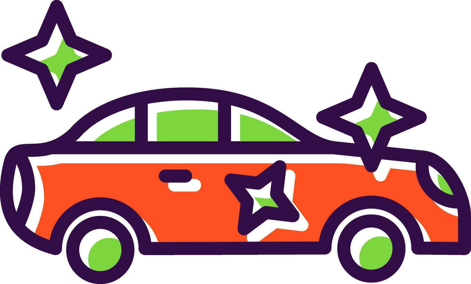 New car Vector Icon Design