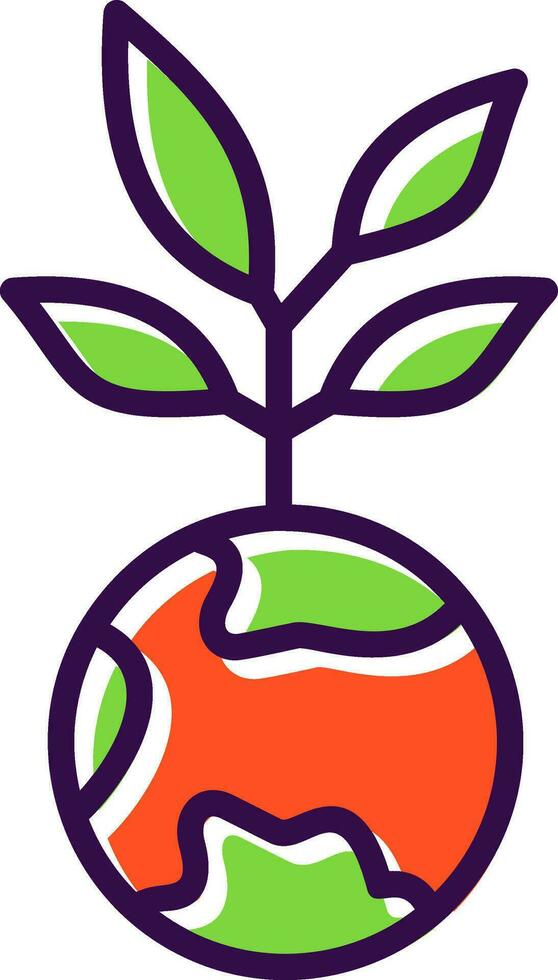 Ecology Vector Icon Design