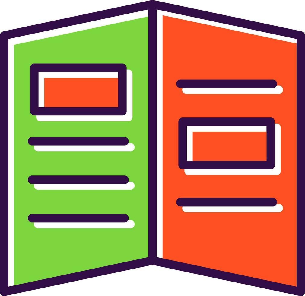 Leaflet Vector Icon Design