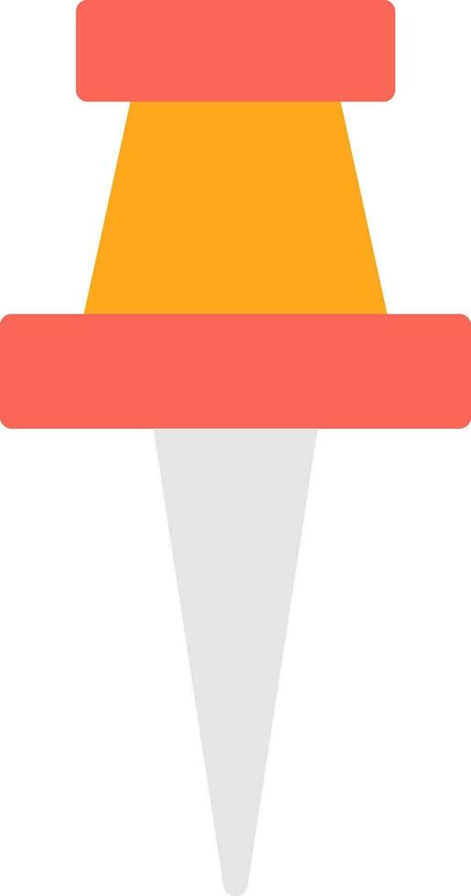Push pin Vector Icon Design
