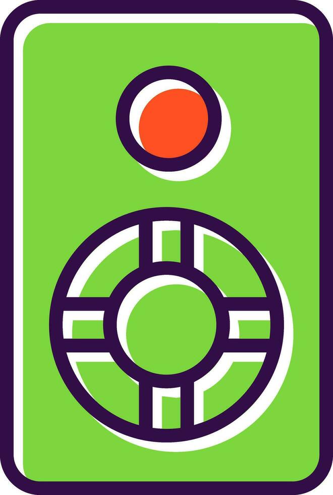 Audio system Vector Icon Design