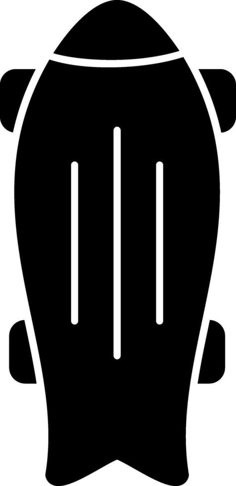 Skateboard Vector Icon Design