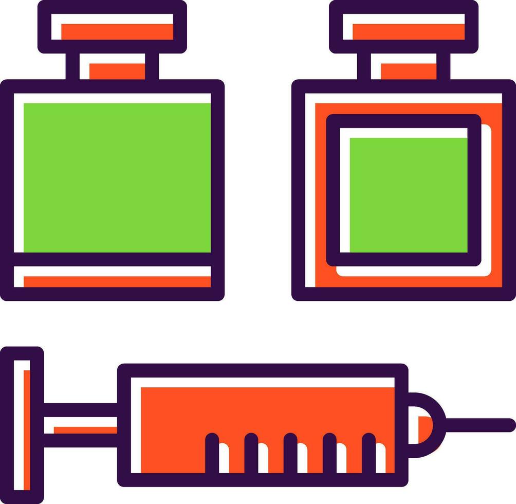 Vaccine Vector Icon Design