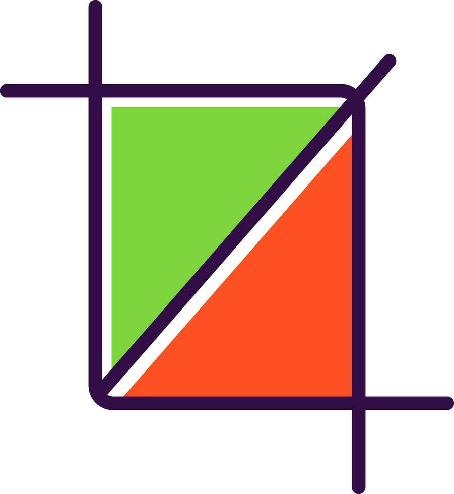 Crop Vector Icon Design