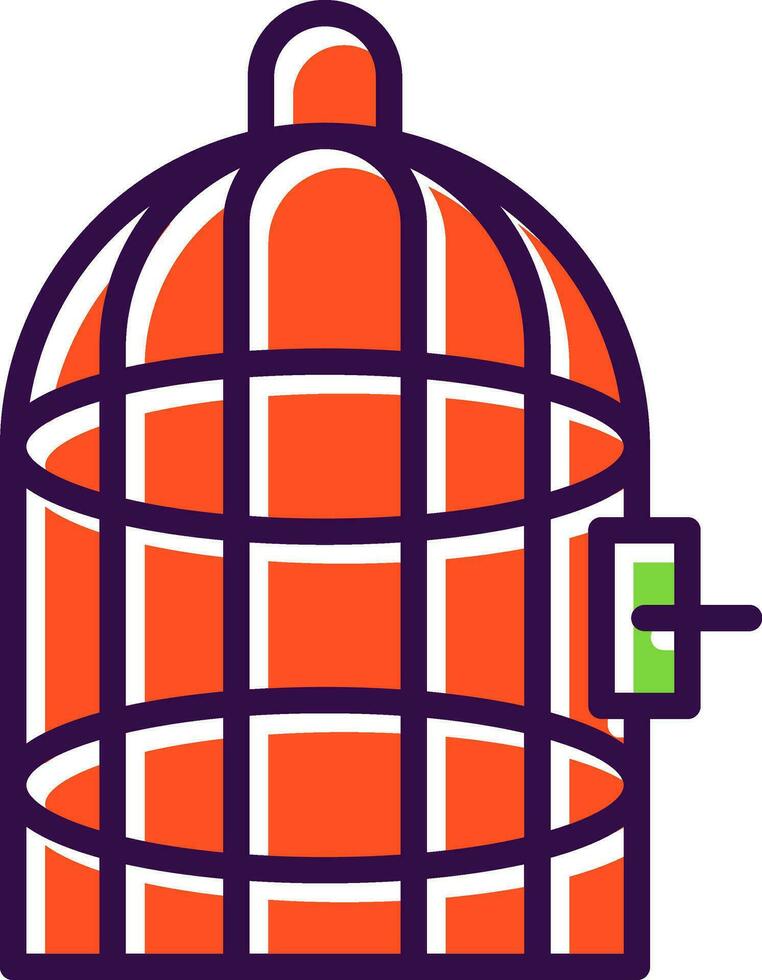Cage Vector Icon Design