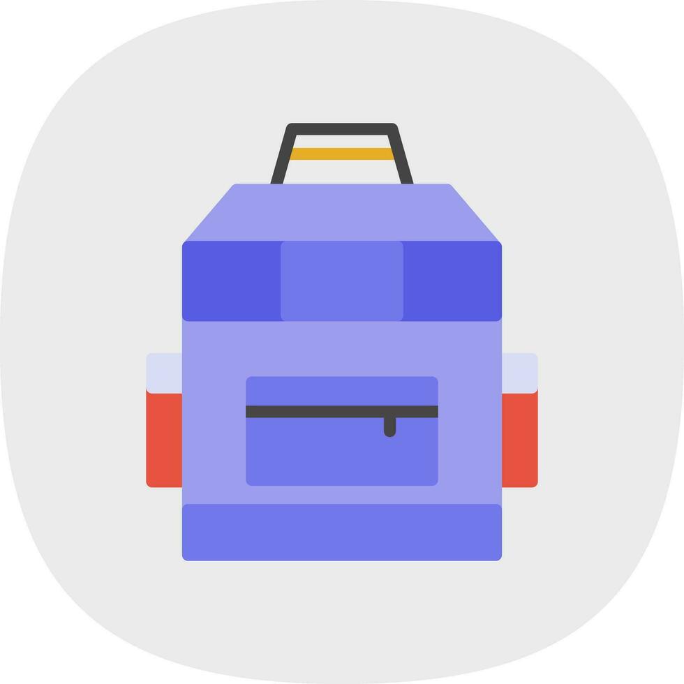 Rucksack Vector Icon Design