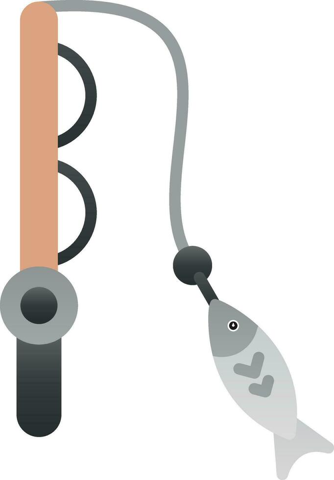 diseño de icono de vector de pesca