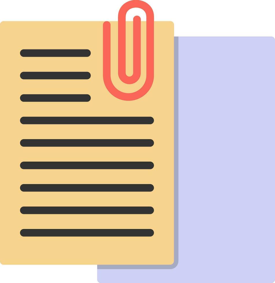 Attached Vector Icon Design