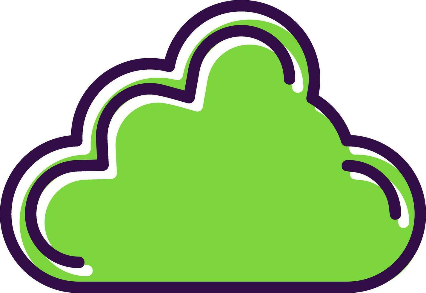 Cloud Vector Icon Design