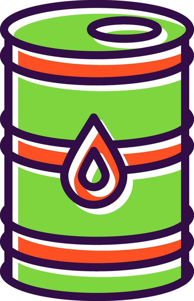 Dippel oil Vector Icon Design