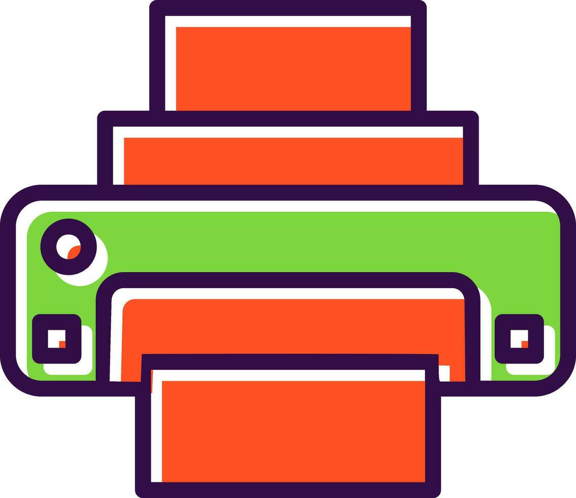 Printer Vector Icon Design