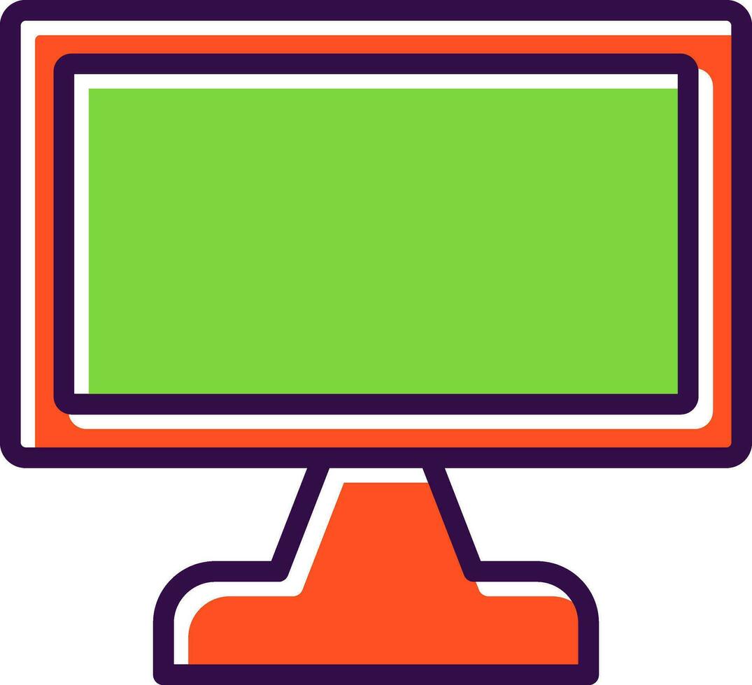 Screen Vector Icon Design