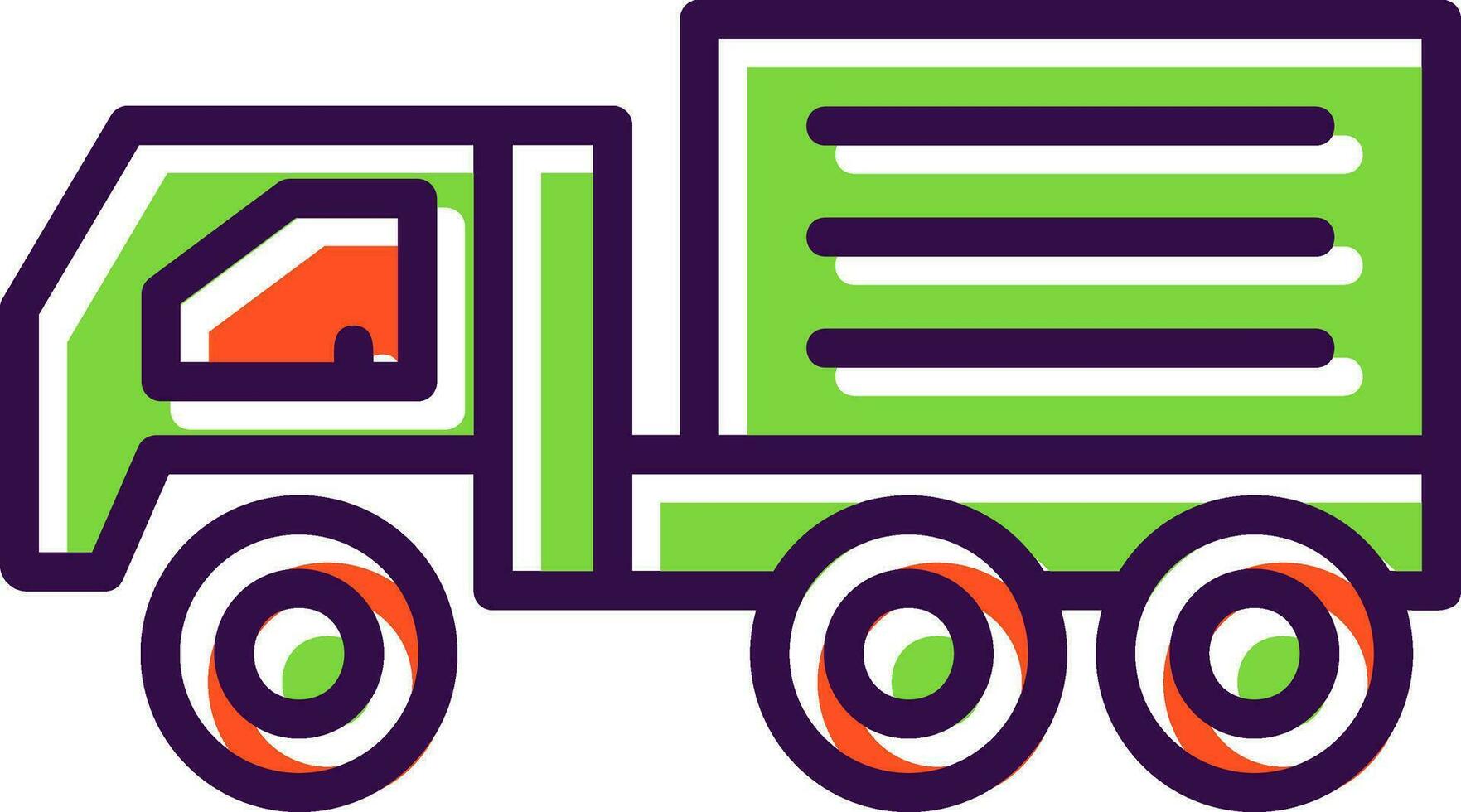 Truck Vector Icon Design