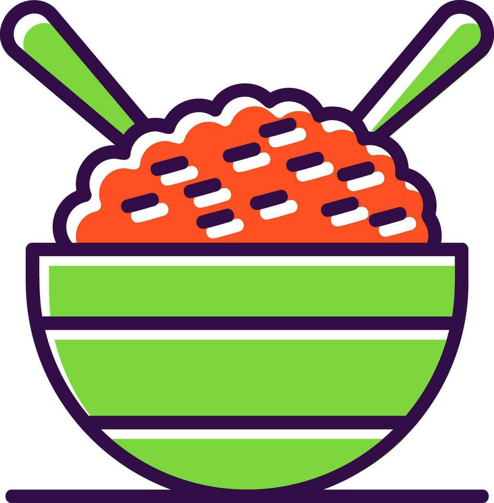 Aromatic rice Vector Icon Design